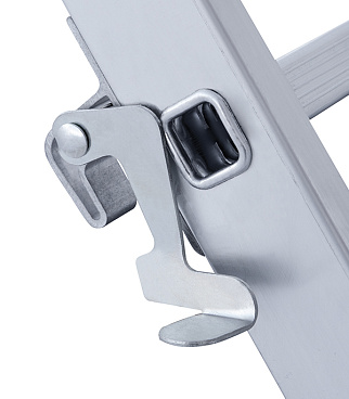 Лестница алюминиевая трансформер двухсекционная 10 ступеней Новая высота бытовая