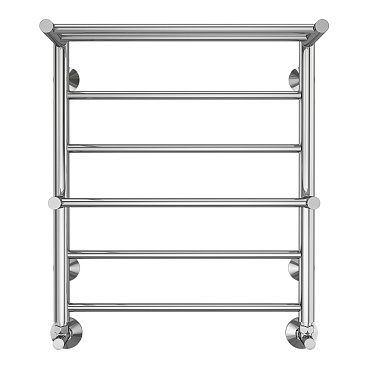 Полотенцесушитель водяной Terminus Анкона П6 600х500 мм с полкой хром