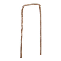 П-образное изделие из арматуры 8 мм 250х100х250 мм (10 шт.)