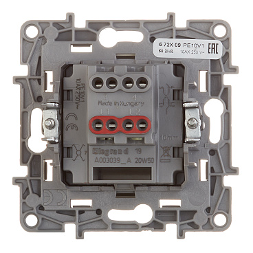 Переключатель Legrand Etika одноклавишный встраиваемый слоновая кость (672309/672349)