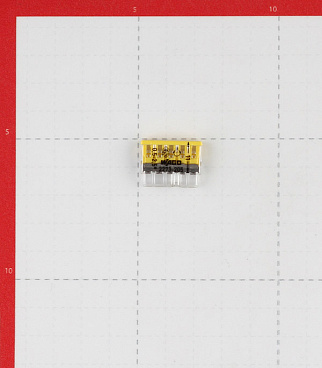 Клемма на 5 проводов Wago 0,5-2,5 кв.мм самозажимная без пасты (100 шт.) (2273-205/2668)
