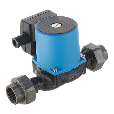 Циркуляционный насос для систем отопления Stout 25/60-180 DN25 подъем 6,5 м 180 мм с гайками (SPC-0010-2560180)