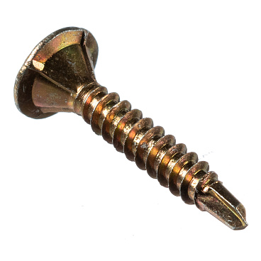 Саморезы универсальные для аквапанелей 25x3,9 мм SB Кнауф желтые (250 шт.)