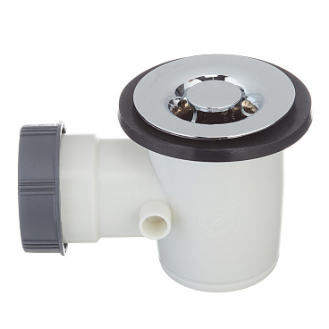 Сифон для душевого поддона Wirquin Tourbillon слив d50 выход d40 мм (34020201)