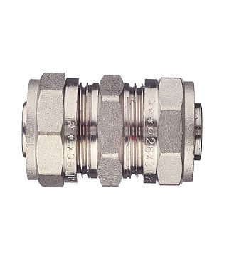 Соединитель прямой VALTEC (VTm.303.N.002626) 26 обж(ц) х 26 обж(ц)