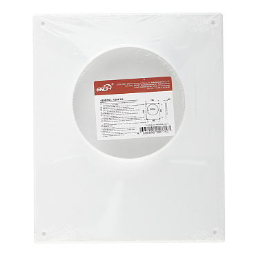 Площадка торцевая Era с фланцем d120 мм металлическая