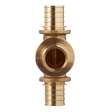 Тройник Stout 20 х 25 х 20 мм латунный (SFA-0014-202520)