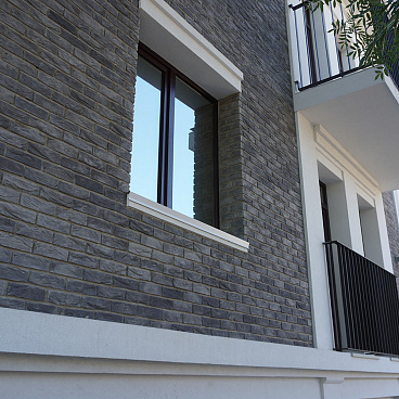 Искусственный камень White Hills Торн Брик серый (68 шт.=1.18 кв.м)