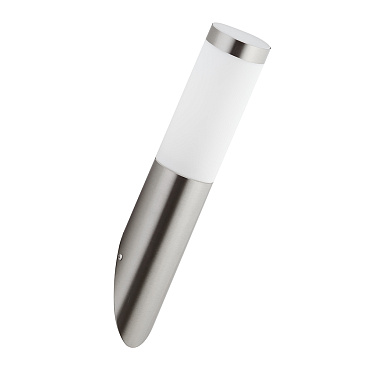 Светильник садово-парковый настенный Feron Техно серебро E27 18 Вт IP44 (11805)