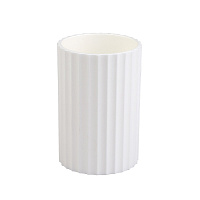 Стакан для ванной Fixsen Land настольный пластик белый (FX-483-3)