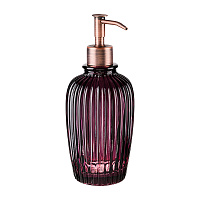 Дозатор для мыла Moroshka Ethnic настольный стекло фиолетовый (G87-95)