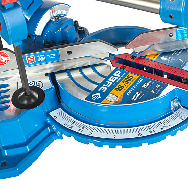 Пила торцовочная электрическая Зубр ППТ-255-П 2000 Вт 255 мм