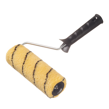 Валик полиакрил 180 мм d45 мм ворс 11 мм для водной основы с ручкой Hesler Berlin