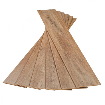 Ламинат 33 класс Egger Home дуб честер коричневый 1,496 кв.м 12 мм с фаской