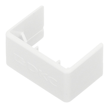 Соединение на стык кабель-канала DKC 25х17 мм белое (00591DIY)