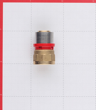 Соединитель прямой Tiemme 26(пресс) х 3/4 ВР(г)