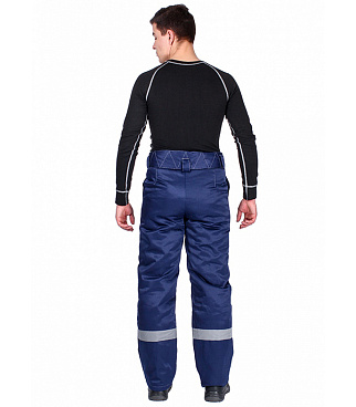 Брюки рабочие утепленные Delta Plus Экспертный-Люкс 44-46 рост 170-176 см синие