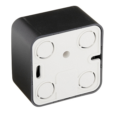 Розетка телефонная Systeme Electric Blanca накладная антрацит (BLNIA011006)