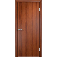 Дверь межкомнатная 600х2000 мм финишпленка итальянский орех глухая с замком