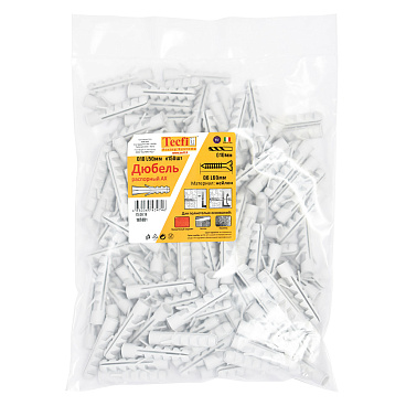 Дюбель распорный Tecfi AX 10x50 мм нейлон (150 шт.)