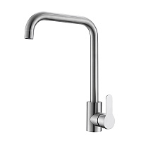 Смеситель для кухни Corsa Deco Everest нержавеющая сталь с высоким изливом однорычажный (966375)