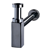 Сифон для раковины Wirquin Caries 1 1/4х32 мм без выпуска с отводом хром (31650001)