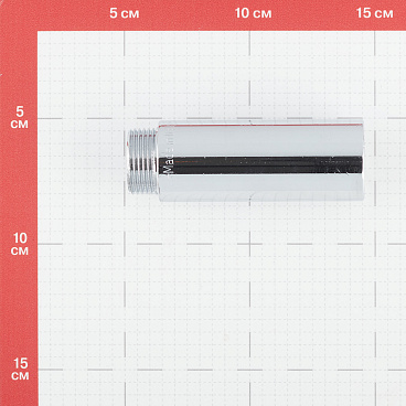Удлинитель Stout 80 мм 3/4 ВР(г) х 3/4 НР(ш) хром латунный (SFT-0002-003480)