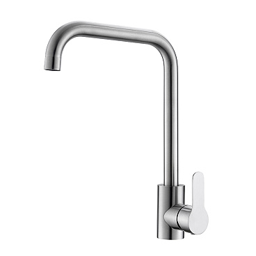 Смеситель для кухни Corsa Deco Everest нержавеющая сталь с высоким изливом однорычажный (966375)