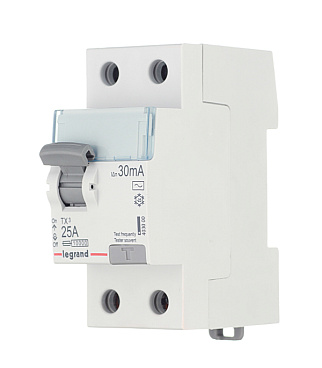 УЗО Legrand TX3 25А 1P+N тип AC 30 мА 10 кА (403000)