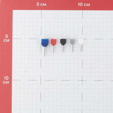 Набор наконечников EKF PROxima НШВИ №2 0,5-2,5 кв.мм (250 шт.)
