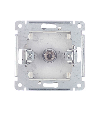 Розетка телевизионная Hegel Master встраиваемая черная (РСТВ-401-08)