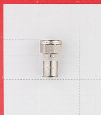 Соединитель прямой VALTEC (VTm.202.N.001604) 16(пресс) х 1/2 ВР(г)