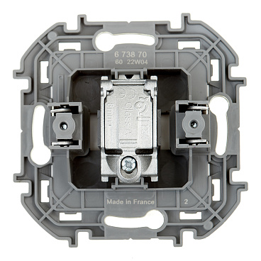 Розетка телевизионная Legrand Inspiria встраиваемая белая (673870)