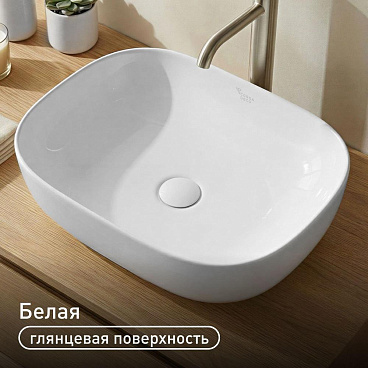 Раковина Corsa Deco WX200 48 см накладная белая (ABWX48R)