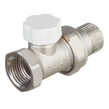 Клапан запорный Stout 1/2 НР(ш) х 1/2 ВР(г) для радиатора (SVL 1176 000015)