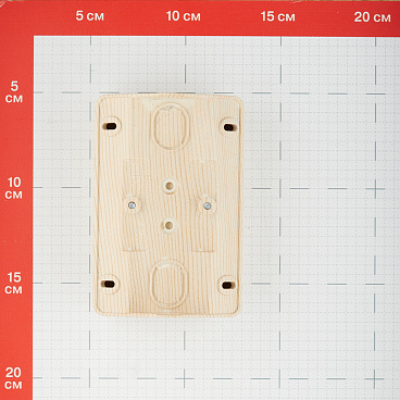 Розетка Systeme Electric Этюд накладная сосна со шторками (PA16-108D)