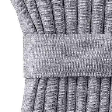 Штора рогожка серая 200х270 см Волшебная Ночь Крафт (763079)