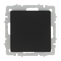 Вывод кабеля IEK Brite МВ10-БрЧ встраиваемый черный (BR-VK10-0-K02)