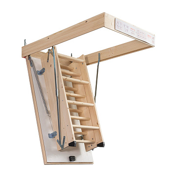 Лестница чердачная Dolle Prof 36 деревянная 60х120х285 см