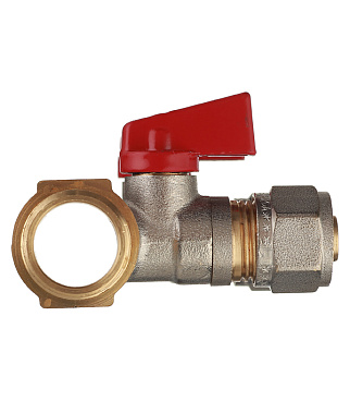 Коллектор 3/4 ВР(г) х 2 выхода 16 обж(ц) х 3/4 НР(ш) с шаровыми кранами (C2MP3416/17359)