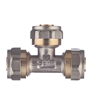 Тройник 16 обж(ц) х 16 обж(ц) х 16 обж(ц)