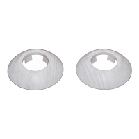 Обвод для труб ПВХ декоративный 28 мм дуб эверест (2 шт.)