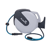 Катушка с поливочным шлангом 25 м Plantic настенная автоматическая (29661-01)