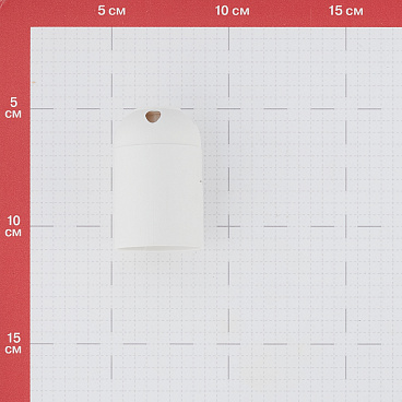 Патрон для лампы E27 UNIVersal M10 термостойкий пластик 1000 Вт IP20 подвесной белый (5560710)