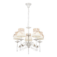 Люстра подвесная Freya Gift E14 300 Вт 20 кв.м (FR5122PL-05WG)