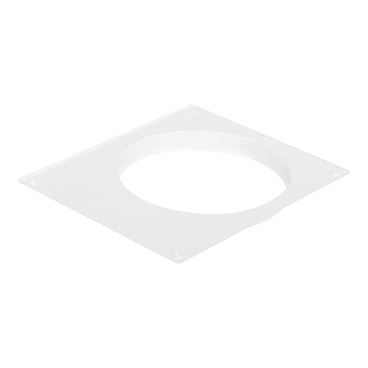 Площадка торцевая Era с фланцем d120 мм металлическая