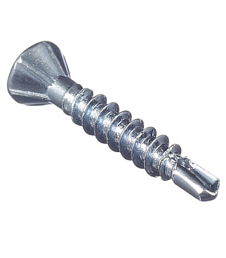 Саморезы для массивной доски 20x3,2 мм оцинкованные (1000 шт.)