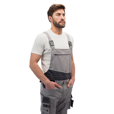 Полукомбинезон рабочий Delta Plus Mach 2 Corporate 52-54 рост 180-188 см серый