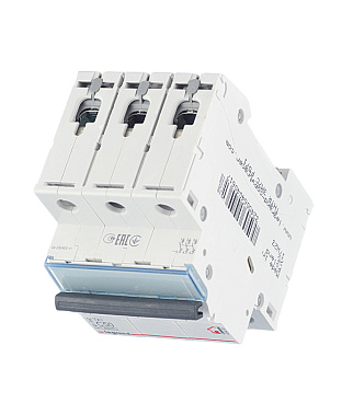 Автоматический выключатель модульный Legrand TX3 3P 50А тип C 6 кА 400 В (404061)