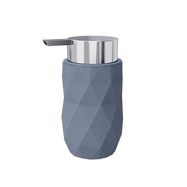 Дозатор для мыла Fora Sanremo настольный пластик серый (FOR-SAN021)